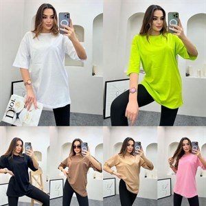 Базовые оверсайз футболки Хб 100 очень мягкая приятная