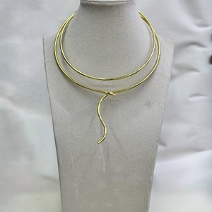 Коллары а-ля Клеопатра с змеиными мотивами - Элегантность и Стиль