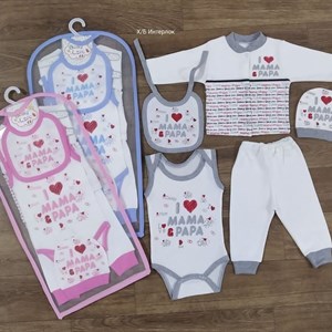 Качественный комплект новорожденка - идеальный выбор для вашего малыша