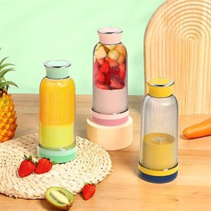 Портативная электрическая соковыжималка блендер мини