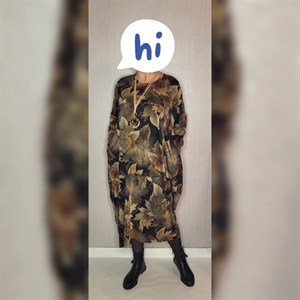 Модель М7 Трикотажное платье в стиле Бохо Размер S