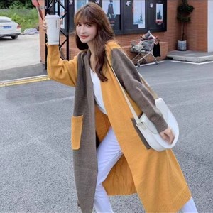 Модель 9088 Креативно и неординарно Кардиган из шерстяной