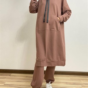 КОСТЮМЫ ДВОЙКИ ХУДИ С БРЮКАМИ Ткань турецкая 2 х