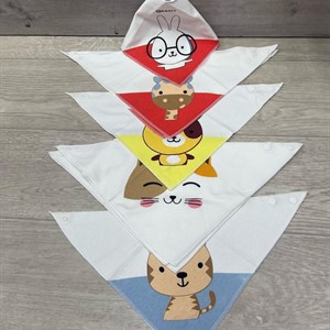       листайте расцветки Слюнявчики код за пачку