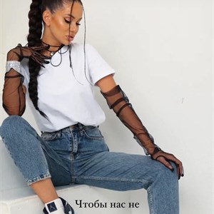 Новинки светлые джинсы МОМ Цена 4000 с Размеры 26