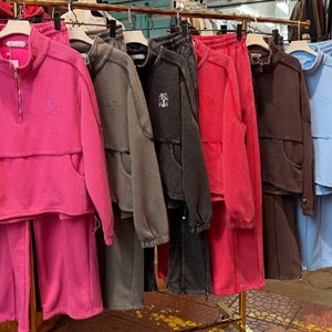 Женский хлопковый костюм-двойка оптом и в розницу — размеры M, L, XL