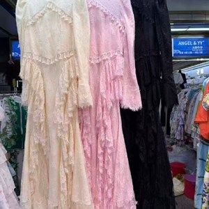 Роскошное женское платье с кружевом и пайетками из Гуанчжоу