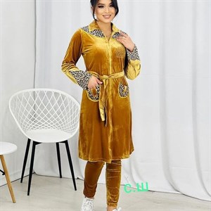 Двойка Ткань королевский велюр Размер 42 48 Цена 500сом