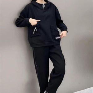 Модель 8115 8110 Теплый комплект свитшот штаны трикотаж