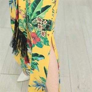 Длинное нарядное платье Лидия из материала штапель