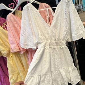 получили вышитые стильные платья 850 сом Гуанчжоу