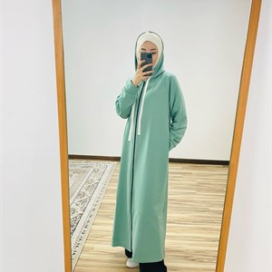 Kamelia kg_   Длинные толстовки с капюшоном и замком