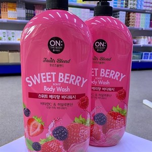 Гель для душа Sweet Berry 1440ml On the body Ароматное