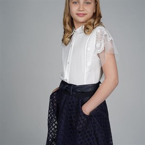  Шифон это идеальная ткань для праздничной блузки