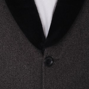 Полупальто мужское шалевый воротник Осень Зима Весна