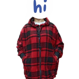 Модель 541 1 Куртка мягкий кашемир Актуальная клетка