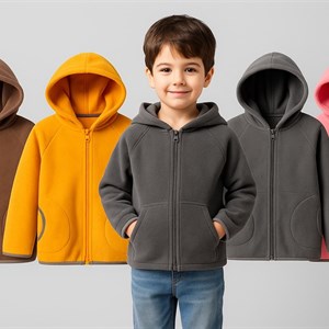 Флисовая толстовка для детей | Теплая и удобная одежда для активного отдыха
