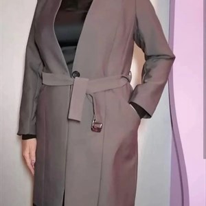 Модель 1003 Пиджак фрэнч на подкладе удлененного фасона