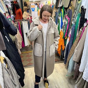 Дубленка двусторонняя Искусственная Размеры 48 50