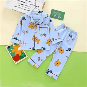 Хит продаж  Трендовые пижамы с пуговицами с 3 до