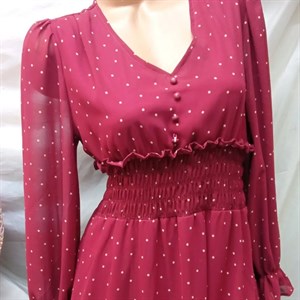 Платье в горошек   Производство Гуанчжоу Цена 1500