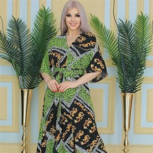 Длинное нарядное платье Лидия из материала прадо с