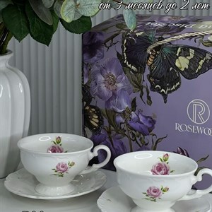 Подарочный набор из 6 чашек и блюдец | Идеальный подарок от Dayana Home