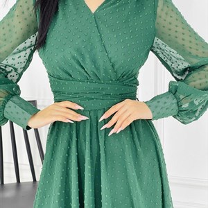 Воздушные нарядные платья из нового шифона Размер