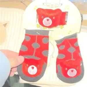 Носки с погремушкой браслет код15