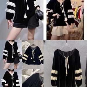 блузки из королевского велюра 700 сом единый размер