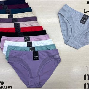 Нижнее белье ANTTIFU/MARABUT, артикул 1627-1 — 13 расцветок, L–XXL, 12 шт в упаковке