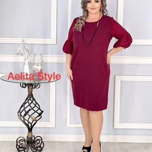 Новинка Нежное платье подвеска Ткань Барби Рукава