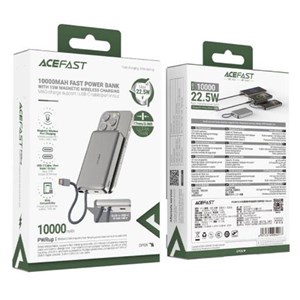 Портативный Power Bank ACEFAST M18 PD20W - Быстрая зарядка на 10000mAh