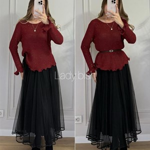 Двухсторонняя юбка-сетка - Возвращение популярной модели | МОДНАЯ ТОЧКА