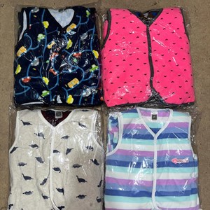 Жилет флис разме 3 6до24 36м в линии 5шт код20