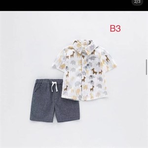 Двойка рубашка шорты размер 6м 48м в линии 7шт код