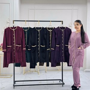 Качественные халаты оптом из Кыргызстана | Двойка по доступной цене