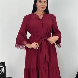  Самый красивый бордовый оттенок платьеоптомбишкек