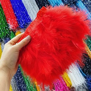 С перьями легко изготовить интересные сережки дополнить