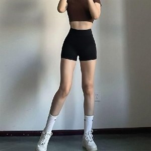 Женские короткие велосипедки из эластичной ткани — размеры M, L, XL