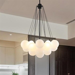 В наличии Цвет латунь и черный 19 шар 3 Е27