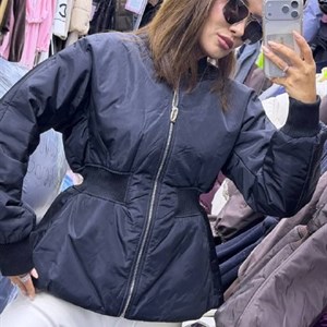 Приталенная женская куртка новинка — размер стандарт, 3 цвета