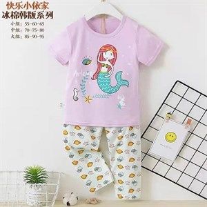 Пижамы с коротким рукавом Отличное качество Прямые