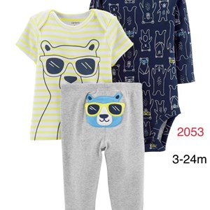 Качественный набор Боди+штаны для детей от 3 до 24 месяцев - оптовые цены в Бишкеке