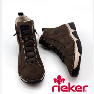 Женские утеплённые ботинки Rieker с широкой полнотой — Бишкек