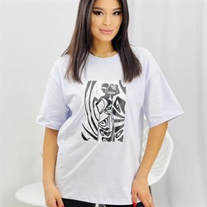 Футболка Оверсайсз Привозной Размер стандарт Цена