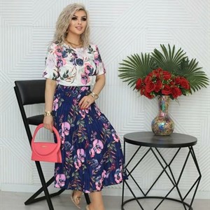 Лёгкая лётняя двойка в актуальных летних оттенках