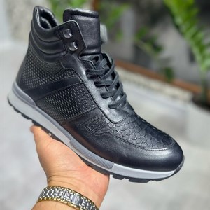 Эксклюзивные Ботинка Натуральная кожа с евро мехом