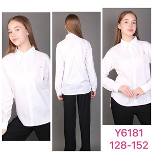 SEZIM KIDS     ТОЛЬКО ОПТОМ БЕЛЫЕ БЛУЗКИ ФАБРИКА