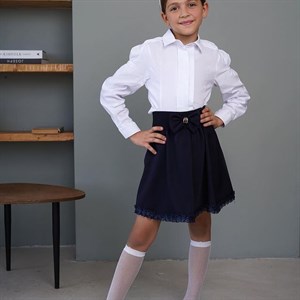  Школьные блузки для первоклассниц Прямые поставки